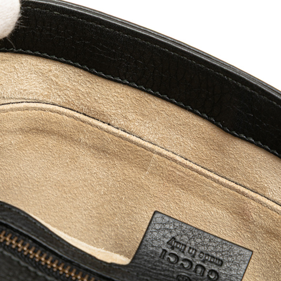 Pre-Loved Gucci Medium Leather 1973 Chain Shoulder Bag - Picture 7 of 12